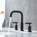 Antique Black Widespread Bathroom Faucet